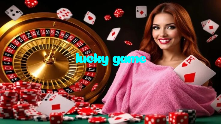 lucky game casino presented on mobile device in Pakistan with slots and live games